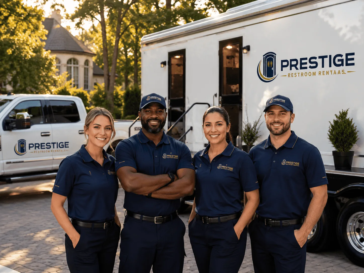 Trusted Luxury Portable Restrooms company in Corwith, IA